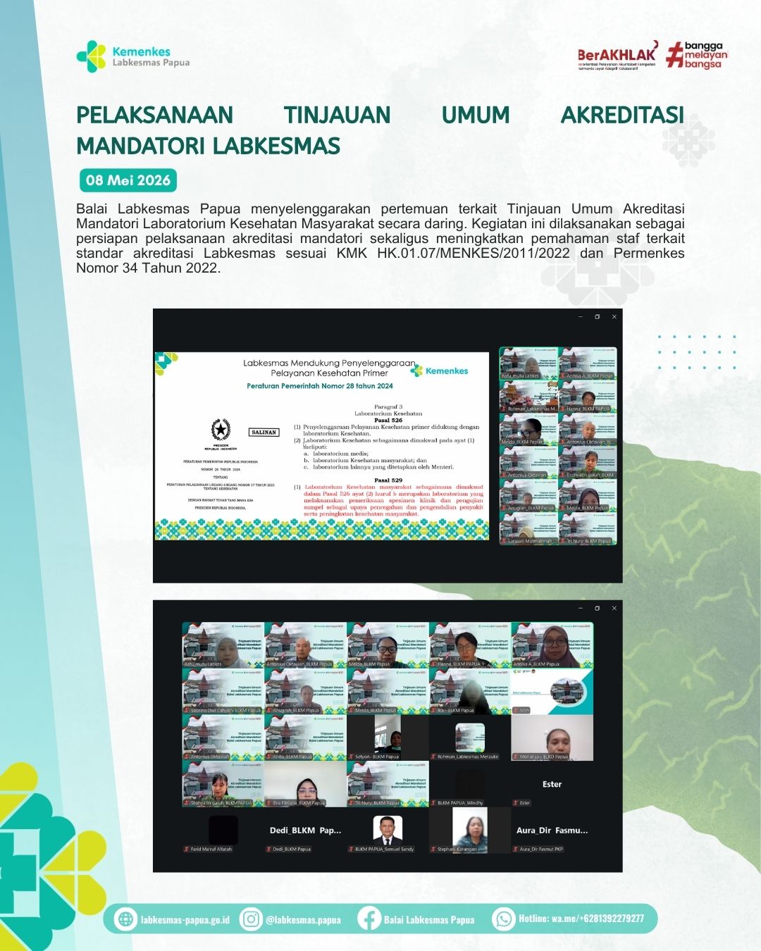Kabar Sepekan Edisi 1 Bulan Mei 2026 - 6