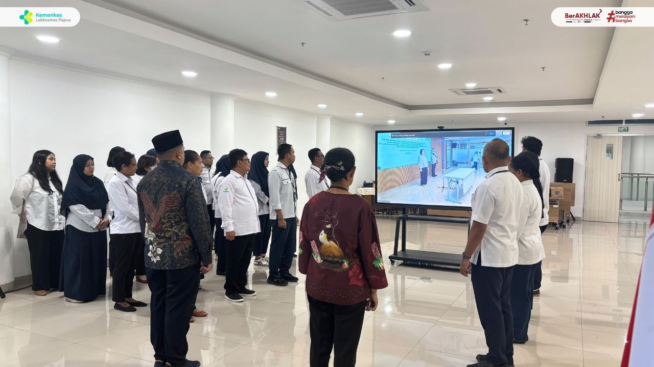Balai Labkesmas Papua Ikuti Pelantikan Pejabat Fungsional di Lingkungan Ditjen Kesprimkom - 3