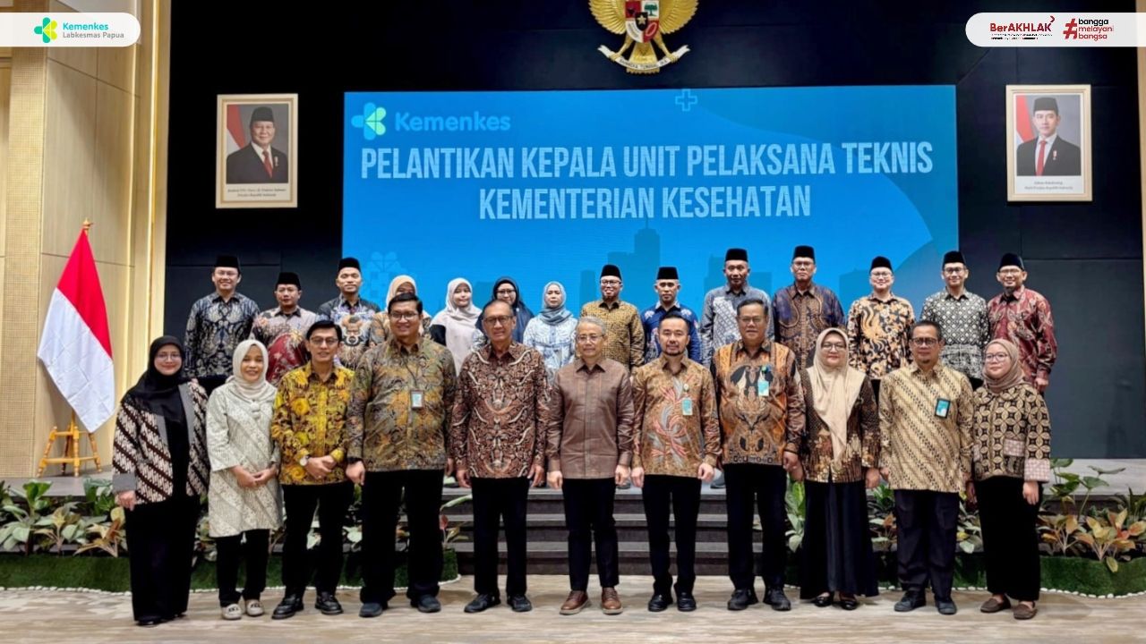 drg. Adi Kurniawan Resmi Dilantik menjadi Kepala Balai Labkesmas Papua - 1