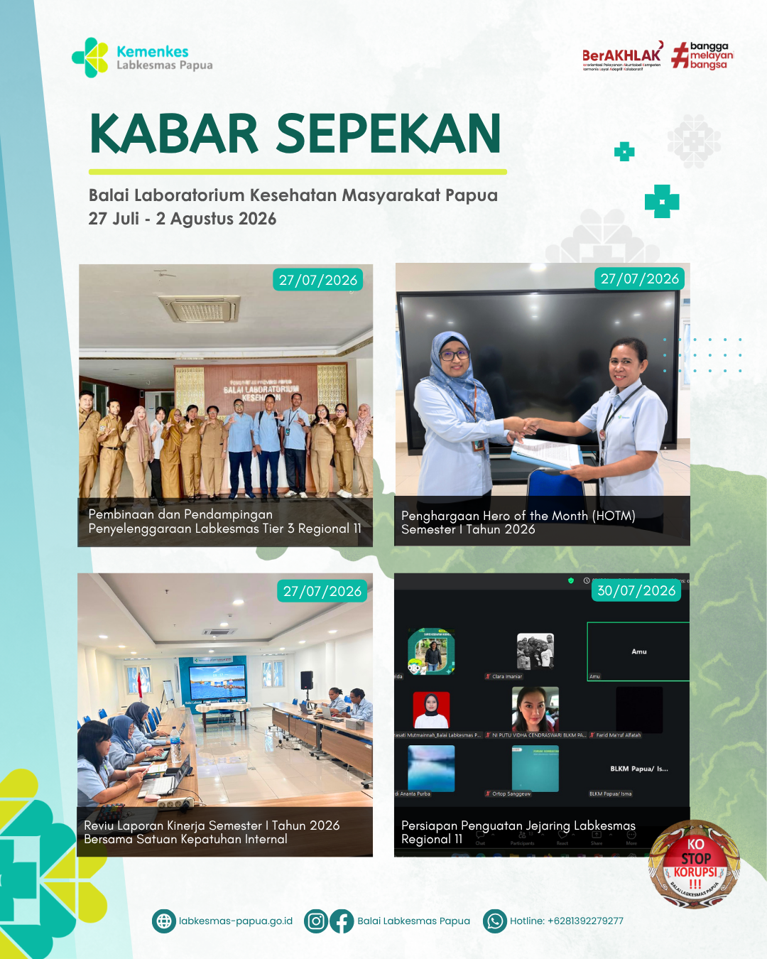 Kabar Sepekan Edisi Keempat Bulan Juli 2026 - 1