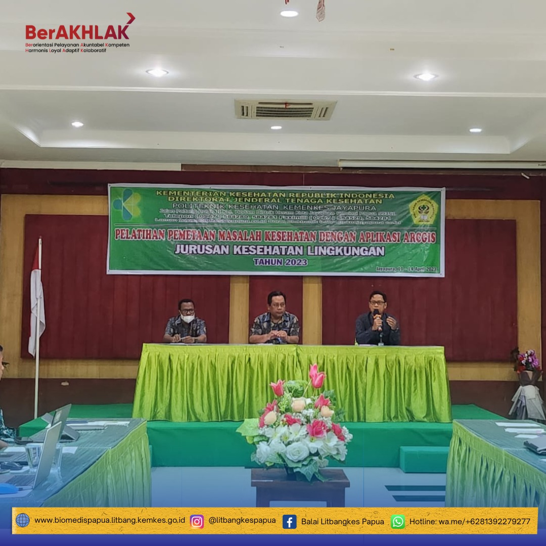 PELATIHAN PEMETAAN MASALAH KESEHATAN DENGAN APLIKASI ARCGIS - 1