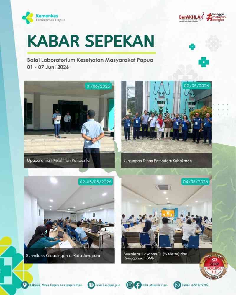 Kabar Sepekan Edisi 1 Bulan Juni 2026