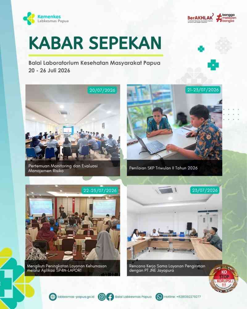 Kabar Sepekan Edisi Ketiga Bulan Juli 2026