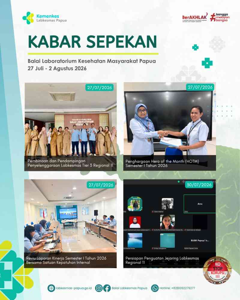 Kabar Sepekan Edisi Keempat Bulan Juli 2026